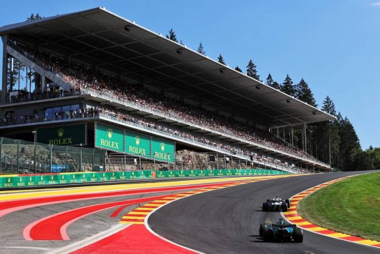 Lance Stroll (CDN) Aston Martin F1 Team AMR22.
28.08.2022. Formula 1 World Championship, Rd 14, Belgian Grand Prix, Spa Francorchamps, Belgium, Race Day.
- www.xpbimages.com, EMail: requests@xpbimages.com © Copyright: Moy / XPB Images