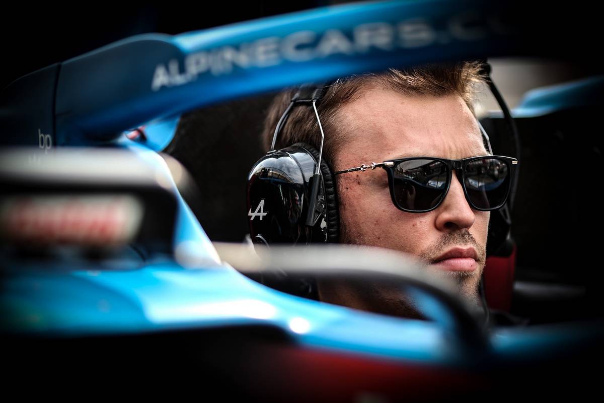 Daniil Kvyat (RUS) Piloto de reserva del equipo Alpine F1 A521.  20.11.2021.  Campeonato Mundial de Fórmula 1, Rd 20, Gran Premio de Qatar, Doha, Qatar, Clasificación