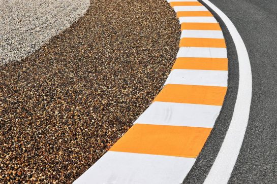 Circuit atmosphere - turn 12 fake gravel run off.
01.09.2022. Formula 1 World Championship, Rd 14, Dutch Grand Prix, Zandvoort, Netherlands, Preparation Day.
- www.xpbimages.com, EMail: requests@xpbimages.com © Copyright: Moy / XPB Images