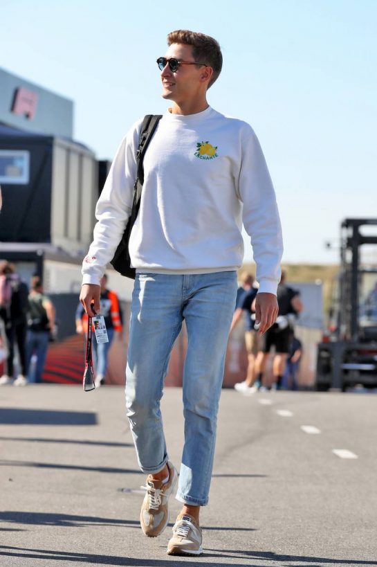George Russell (GBR) Mercedes AMG F1.
01.09.2022. Formula 1 World Championship, Rd 14, Dutch Grand Prix, Zandvoort, Netherlands, Preparation Day.
- www.xpbimages.com, EMail: requests@xpbimages.com © Copyright: Coates / XPB Images