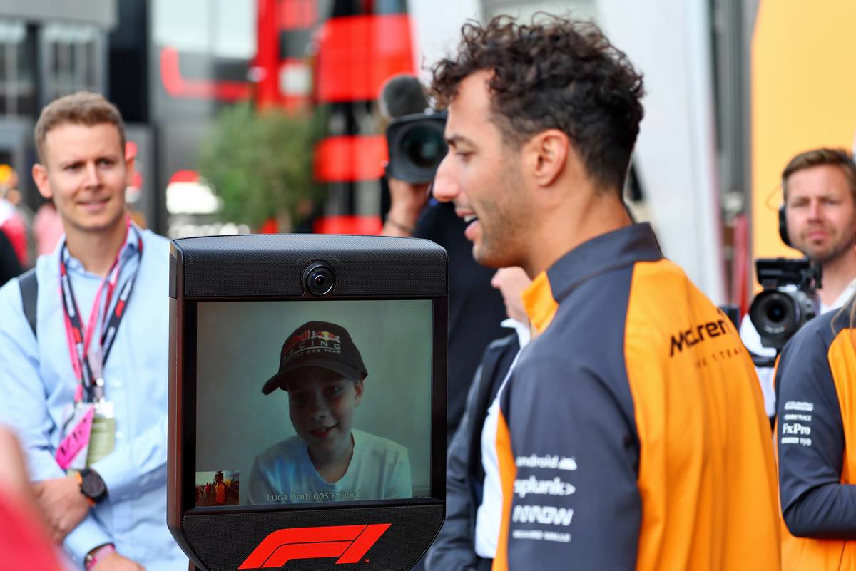 Daniel Ricciardo (AUS) McLaren.  02.09.2022.  Campeonato del Mundo de Fórmula 1, Rd 14, Gran Premio de Holanda, Zandvoort, Países Bajos, Práctica
