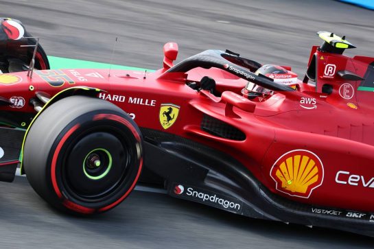 Carlos Sainz Jr (ESP) Ferrari F1-75.
02.09.2022. Formula 1 World Championship, Rd 14, Dutch Grand Prix, Zandvoort, Netherlands, Practice Day.
- www.xpbimages.com, EMail: requests@xpbimages.com © Copyright: Miltenburg / XPB Images