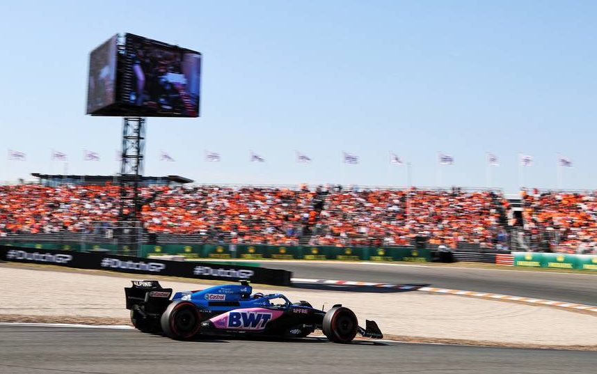 Esteban Ocon (FRA) Alpine F1 Team A522. 03.09.2022. Formula 1 World Championship, Rd 14, Dutch Grand Prix, Zandvoort, Netherlands, Qualifying