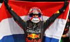 Race winner Max Verstappen (NLD) Red Bull Racing celebrates in parc ferme. 04.09.2022. Formula 1 World Championship, Rd 14, Dutch Grand Prix, Zandvoort, Netherlands, Race