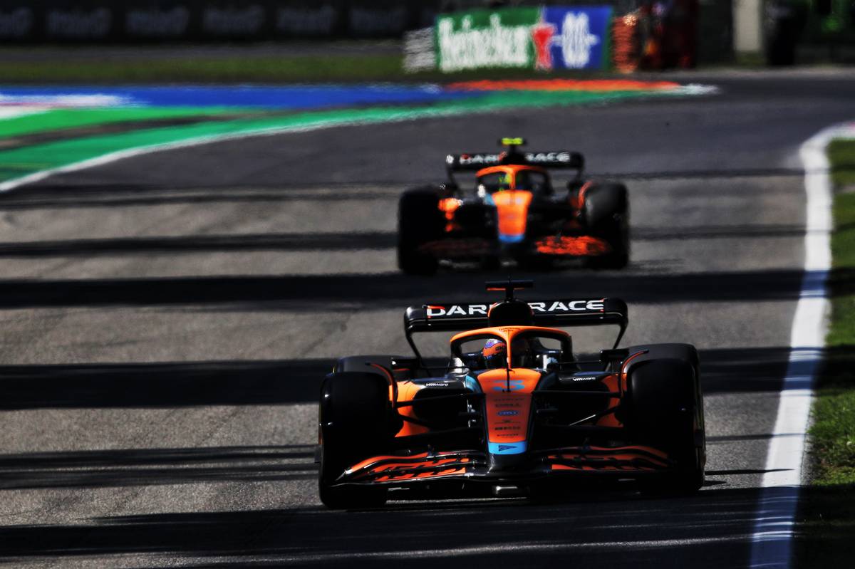 Daniel Ricciardo (AUS) McLaren MCL36. 10.09.2022. Formula 1 World Championship, Rd 16, Italian Grand Prix, Monza, Italy, Qualifying