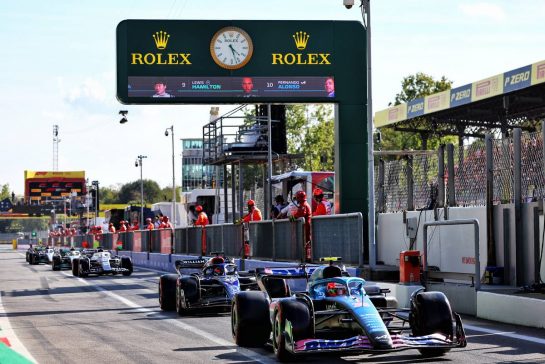 Esteban Ocon (FRA) Alpine F1 Team A522.
10.09.2022. Formula 1 World Championship, Rd 16, Italian Grand Prix, Monza, Italy, Qualifying Day.
- www.xpbimages.com, EMail: requests@xpbimages.com © Copyright: Batchelor / XPB Images
