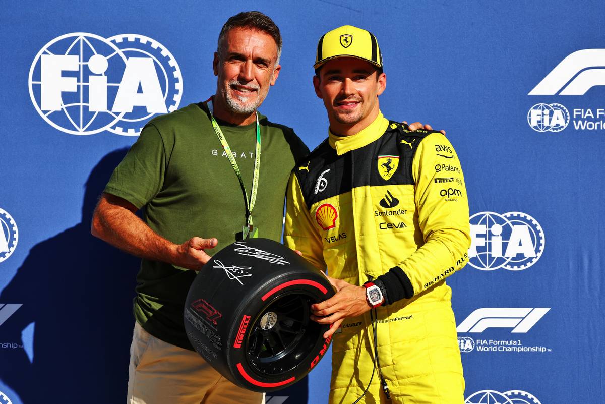 Leclerc hails 'great surprise' after winning Monza pole
