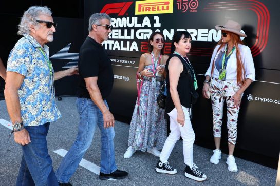 Sylvester Stallone (USA), Actor
11.09.2022. Formula 1 World Championship, Rd 16, Italian Grand Prix, Monza, Italy, Race Day.
- www.xpbimages.com, EMail: requests@xpbimages.com © Copyright: Charniaux / XPB Images