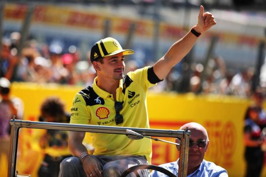 Charles Leclerc (MON) Ferrari on the drivers parade.
11.09.2022. Formula 1 World Championship, Rd 16, Italian Grand Prix, Monza, Italy, Race Day.
- www.xpbimages.com, EMail: requests@xpbimages.com © Copyright: Coates / XPB Images