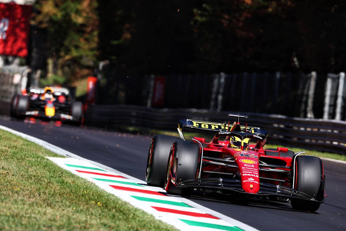 Charles Leclerc (MON) Ferrari F1-75. 11.09.2022. Formula 1 World Championship, Rd 16, Italian Grand Prix, Monza, Italy, Race