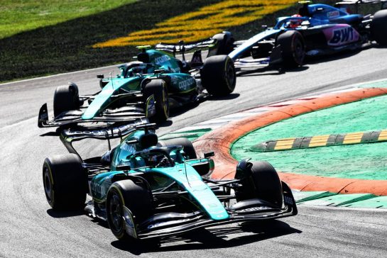 Lance Stroll (CDN) Aston Martin F1 Team AMR22.
11.09.2022. Formula 1 World Championship, Rd 16, Italian Grand Prix, Monza, Italy, Race Day.
- www.xpbimages.com, EMail: requests@xpbimages.com © Copyright: Batchelor / XPB Images