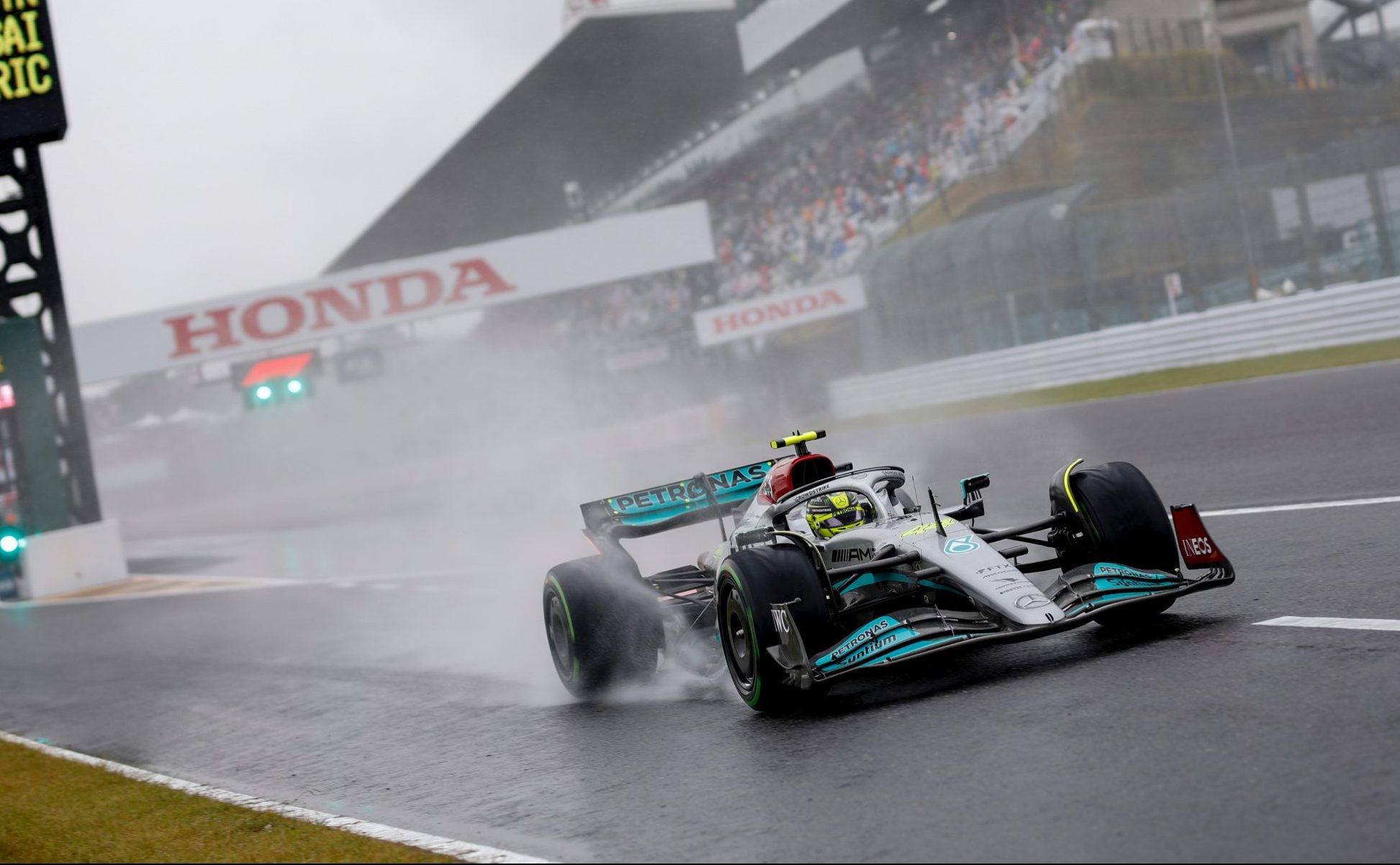 Lewis Hamilton, Mercedes, Japanese Grand Prix Free Practice Friday October 7 2022
