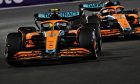 Lando Norris (GBR) McLaren MCL36 leads team mate Daniel Ricciardo (AUS) McLaren MCL36. 27.03.2022. Formula 1 World Championship, Rd 2, Saudi Arabian Grand Prix, Jeddah, Saudi Arabia, Race