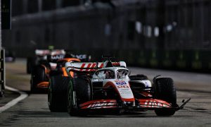 Haas fed up with FIA black-and-orange flag calls