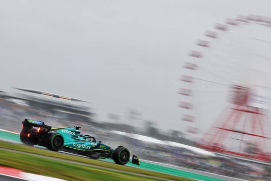 Lance Stroll (CDN) Aston Martin F1 Team AMR22.
07.10.2022. Formula 1 World Championship, Rd 18, Japanese Grand Prix, Suzuka, Japan, Practice Day.
- www.xpbimages.com, EMail: requests@xpbimages.com © Copyright: Bearne / XPB Images