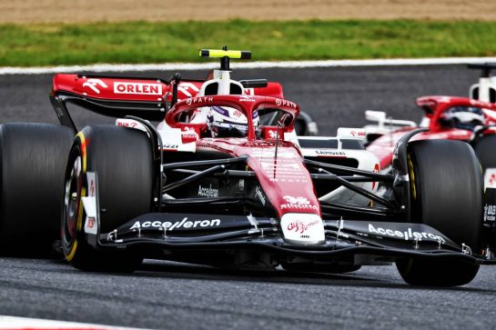 Guanyu Zhou (CHN) Alfa Romeo F1 Team C42.
08.10.2022. Formula 1 World Championship, Rd 18, Japanese Grand Prix, Suzuka, Japan, Qualifying Day.
- www.xpbimages.com, EMail: requests@xpbimages.com © Copyright: Coates / XPB Images