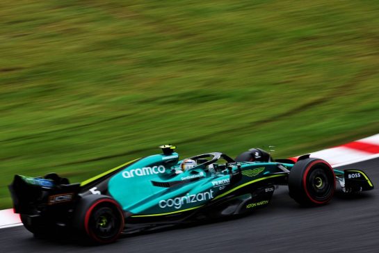Sebastian Vettel (GER) Aston Martin F1 Team AMR22.
08.10.2022. Formula 1 World Championship, Rd 18, Japanese Grand Prix, Suzuka, Japan, Qualifying Day.
- www.xpbimages.com, EMail: requests@xpbimages.com © Copyright: Coates / XPB Images