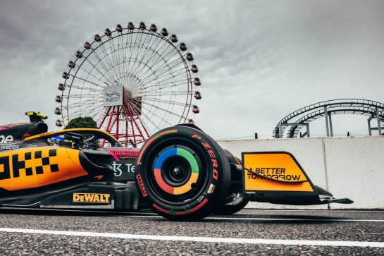 Lando Norris (GBR) McLaren MCL36.
08.10.2022. Formula 1 World Championship, Rd 18, Japanese Grand Prix, Suzuka, Japan, Qualifying Day.
- www.xpbimages.com, EMail: requests@xpbimages.com © Copyright: Bearne / XPB Images