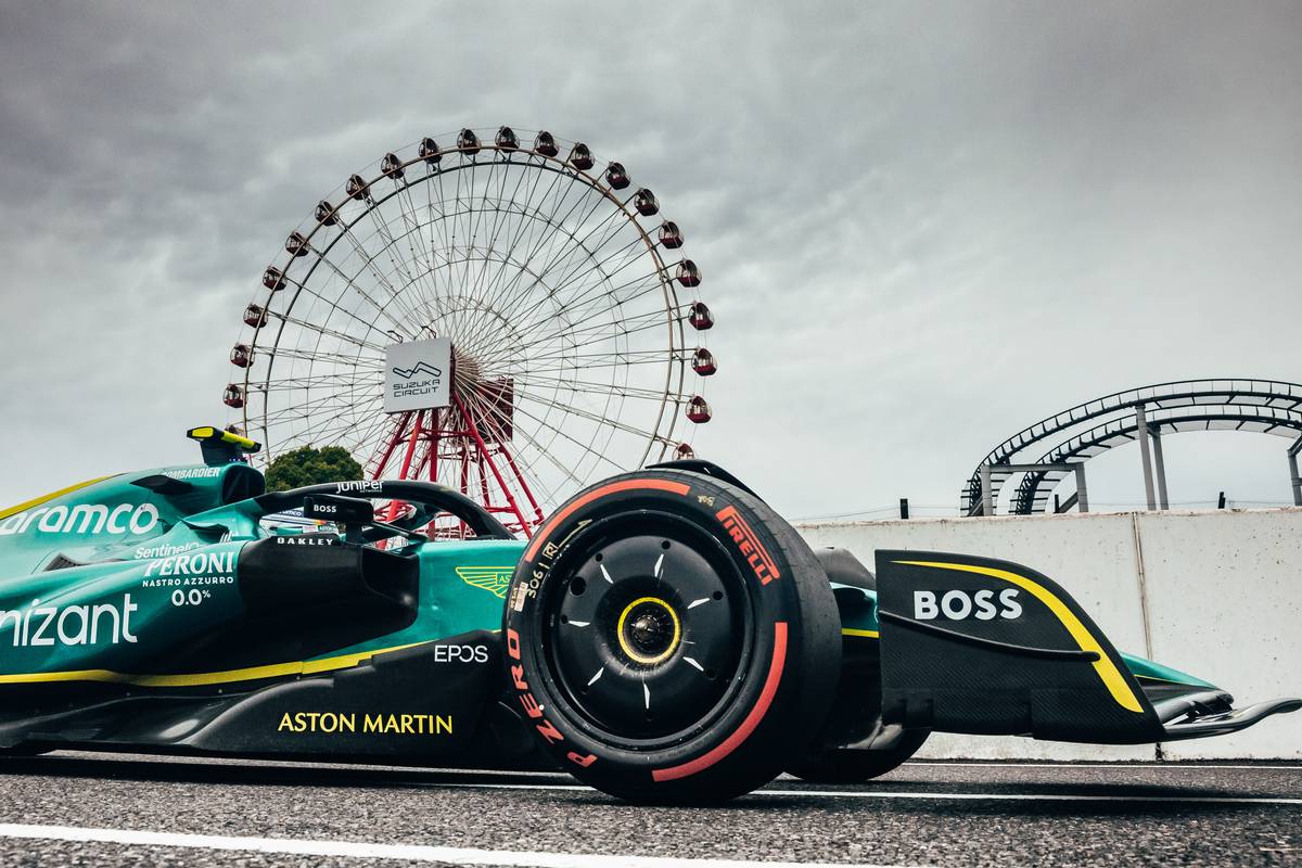 Sebastian Vettel (GER) Aston Martin F1 Team AMR22. 08.10.2022. Formula 1 World Championship, Rd 18, Japanese Grand Prix, Suzuka, Japan, Qualifying