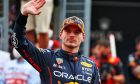 Max Verstappen (NLD) Red Bull Racing celebrates his pole position in qualifying parc ferme. 08.10.2022. Formula 1 World Championship, Rd 18, Japanese Grand Prix, Suzuka, Japan, Qualifying