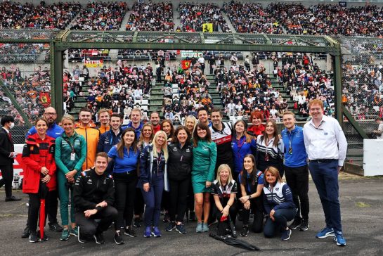Press Officers photograph for the departing Lucy Genon (GBR) Alpine F1 Team Media Communication Manager.
09.10.2022. Formula 1 World Championship, Rd 18, Japanese Grand Prix, Suzuka, Japan, Race Day.
- www.xpbimages.com, EMail: requests@xpbimages.com © Copyright: Bearne / XPB Images