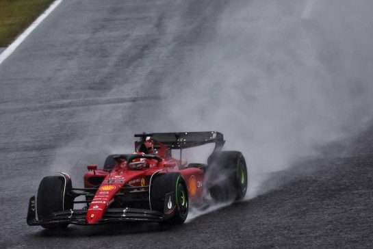 Charles Leclerc (MON) Ferrari F1-75.
09.10.2022. Formula 1 World Championship, Rd 18, Japanese Grand Prix, Suzuka, Japan, Race Day.
- www.xpbimages.com, EMail: requests@xpbimages.com © Copyright: Batchelor / XPB Images