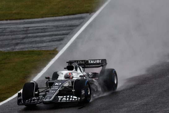 Pierre Gasly (FRA) AlphaTauri AT03.
09.10.2022. Formula 1 World Championship, Rd 18, Japanese Grand Prix, Suzuka, Japan, Race Day.
- www.xpbimages.com, EMail: requests@xpbimages.com © Copyright: Batchelor / XPB Images