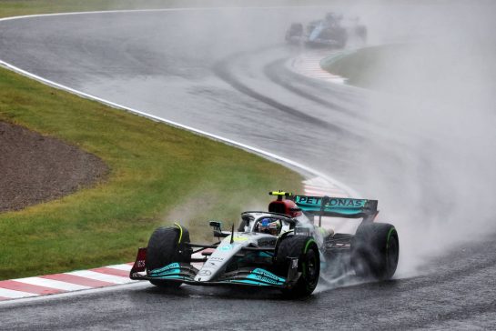 Lewis Hamilton (GBR) Mercedes AMG F1 W13.
09.10.2022. Formula 1 World Championship, Rd 18, Japanese Grand Prix, Suzuka, Japan, Race Day.
- www.xpbimages.com, EMail: requests@xpbimages.com © Copyright: Coates / XPB Images