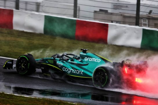 Lance Stroll (CDN) Aston Martin F1 Team AMR22.
09.10.2022. Formula 1 World Championship, Rd 18, Japanese Grand Prix, Suzuka, Japan, Race Day.
- www.xpbimages.com, EMail: requests@xpbimages.com © Copyright: Coates / XPB Images
