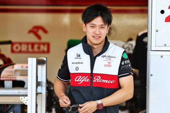 Guanyu Zhou (CHN) Alfa Romeo F1 Team.
20.10.2022. Formula 1 World Championship, Rd 19, United States Grand Prix, Austin, Texas, USA, Preparation Day.
- www.xpbimages.com, EMail: requests@xpbimages.com © Copyright: Batchelor / XPB Images