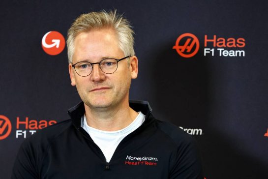 Alex Holmes, MoneyGram International Chairman and CEO - MoneyGram announced as title sponsor of Haas F1 Team.
20.10.2022. Formula 1 World Championship, Rd 19, United States Grand Prix, Austin, Texas, USA, Preparation Day.
- www.xpbimages.com, EMail: requests@xpbimages.com © Copyright: Batchelor / XPB Images