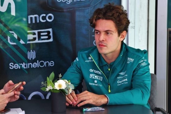 Felipe Drugovich (BRA) Aston Martin F1 Team Driver Development Programme.
20.10.2022. Formula 1 World Championship, Rd 19, United States Grand Prix, Austin, Texas, USA, Preparation Day.
- www.xpbimages.com, EMail: requests@xpbimages.com © Copyright: Batchelor / XPB Images