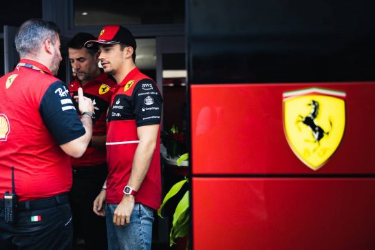 Charles Leclerc (MON) Ferrari.
20.10.2022. Formula 1 World Championship, Rd 19, United States Grand Prix, Austin, Texas, USA, Preparation Day.
- www.xpbimages.com, EMail: requests@xpbimages.com © Copyright: Bearne / XPB Images