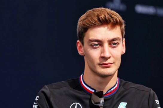 George Russell (GBR) Mercedes AMG F1.
20.10.2022. Formula 1 World Championship, Rd 19, United States Grand Prix, Austin, Texas, USA, Preparation Day.
- www.xpbimages.com, EMail: requests@xpbimages.com © Copyright: Batchelor / XPB Images