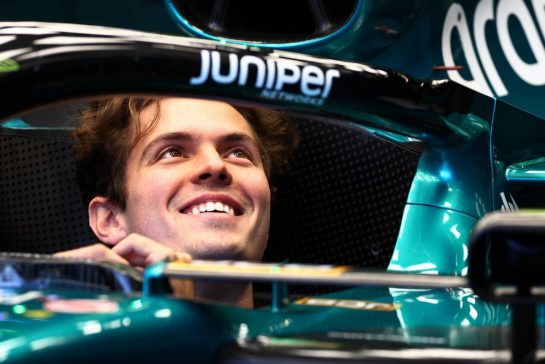 Felipe Drugovich (BRA) Aston Martin F1 Team Driver Development Programme.
20.10.2022. Formula 1 World Championship, Rd 19, United States Grand Prix, Austin, Texas, USA, Preparation Day.
- www.xpbimages.com, EMail: requests@xpbimages.com © Copyright: Coates / XPB Images