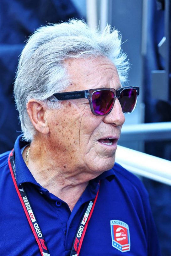 Mario Andretti (USA).
21.10.2022. Formula 1 World Championship, Rd 19, United States Grand Prix, Austin, Texas, USA, Practice Day.
- www.xpbimages.com, EMail: requests@xpbimages.com © Copyright: Batchelor / XPB Images