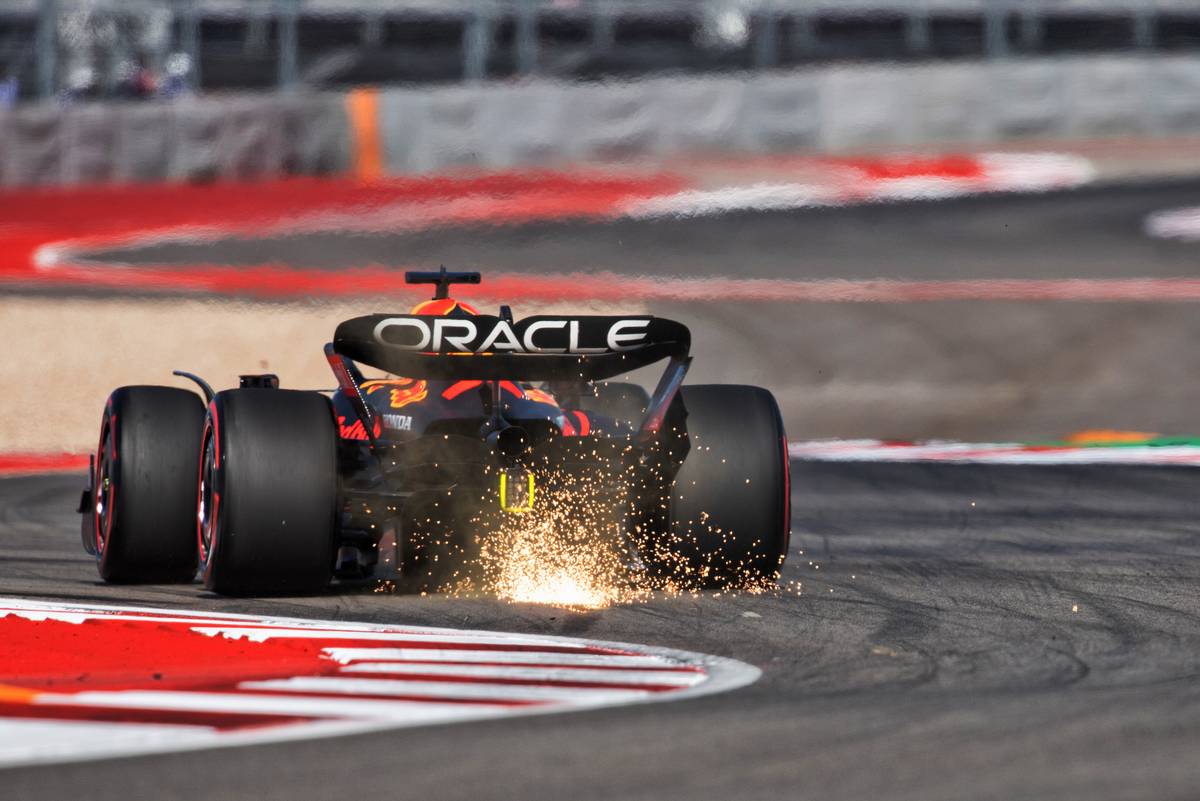 Max Verstappen (NLD) Red Bull Racing RB18. 21.10.2022. Formula 1 World Championship, Rd 19, United States Grand Prix, Austin, Texas, USA, Practice