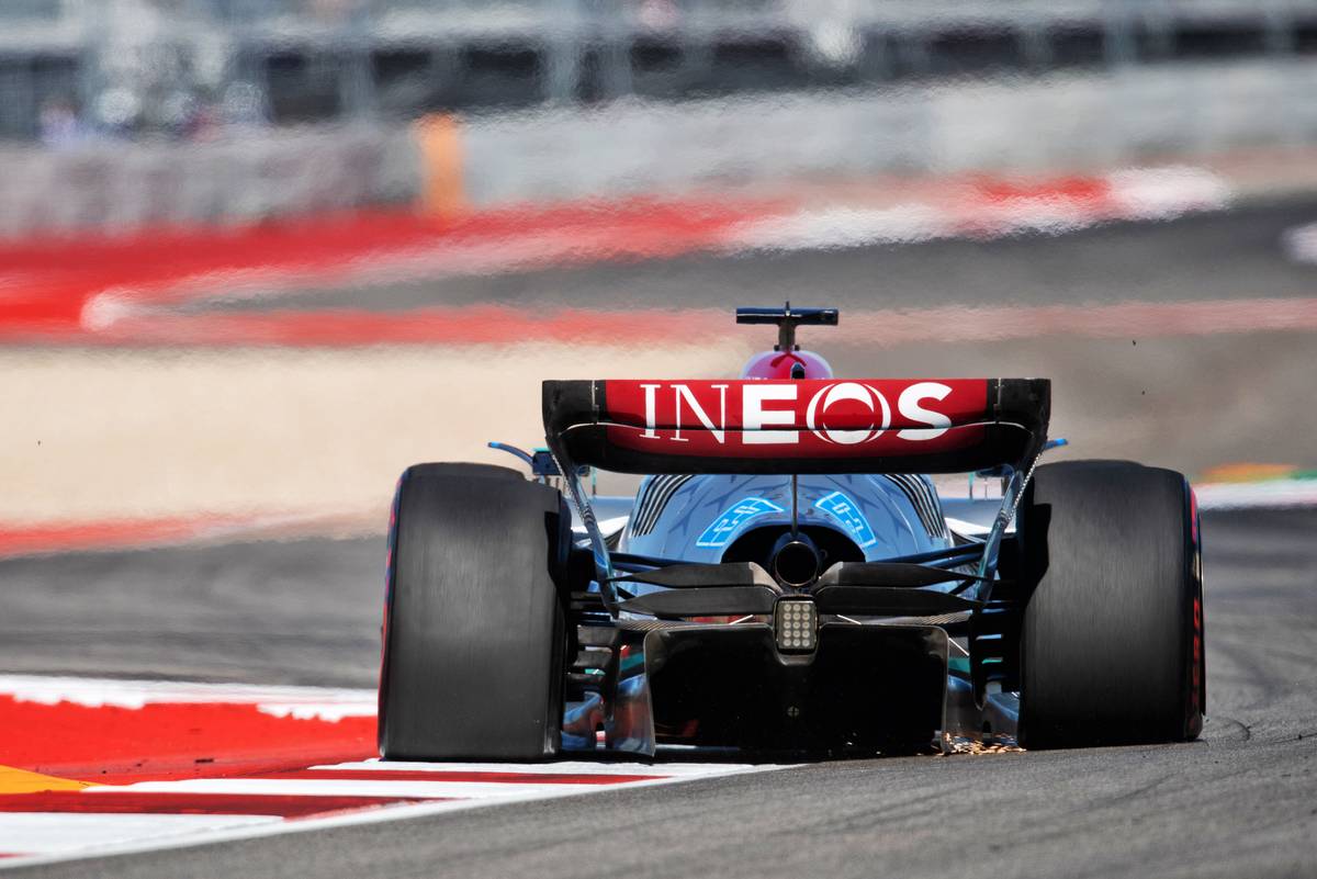 George Russell (GBR) Mercedes AMG F1 W13. 21.10.2022. Formula 1 World Championship, Rd 19, United States Grand Prix, Austin, Texas, USA, Practice