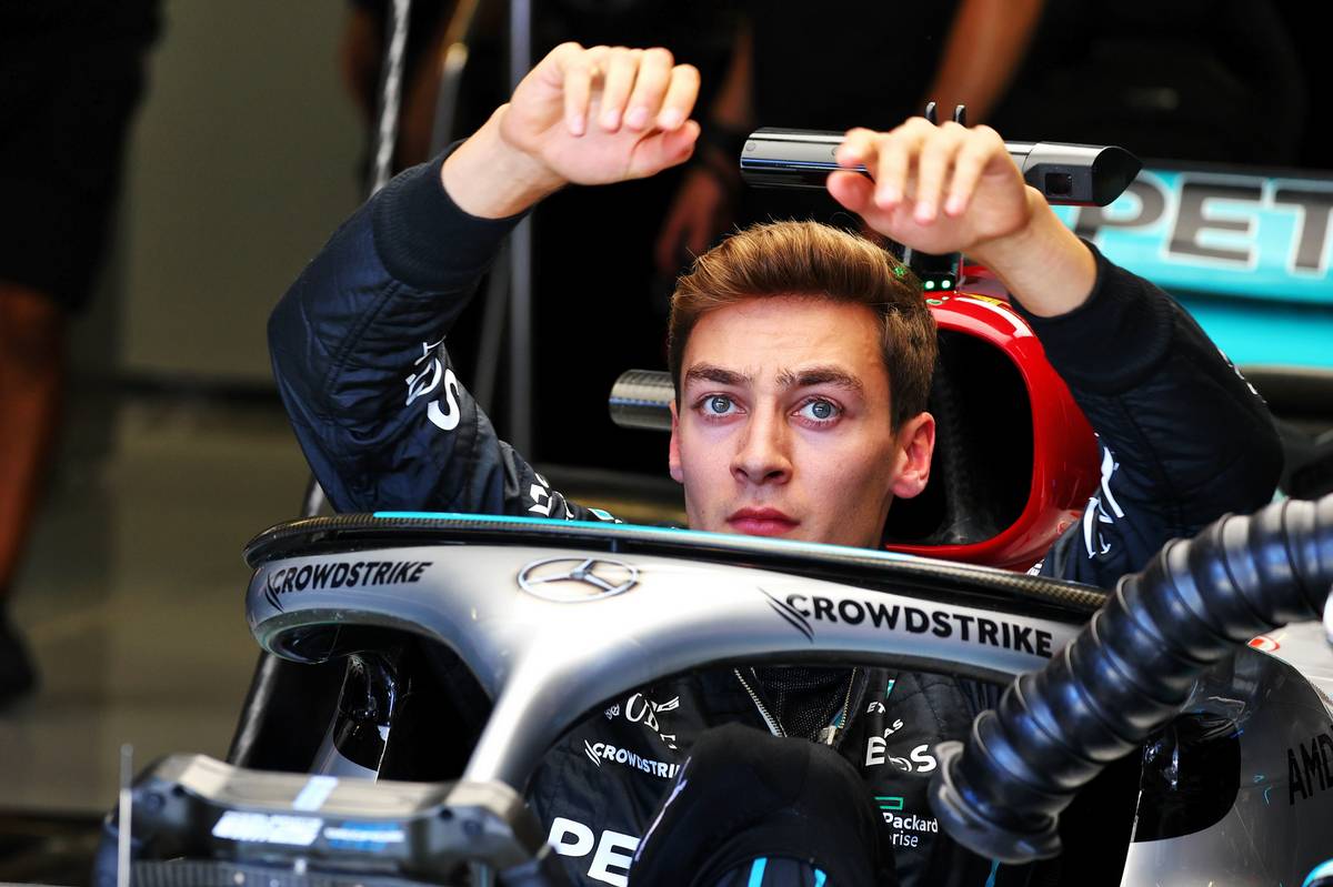 George Russell (GBR) Mercedes AMG F1 W13. 22.10.2022. Formula 1 World Championship, Rd 19, United States Grand Prix, Austin, Texas, USA, Qualifying