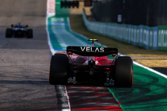 Carlos Sainz Jr (ESP), Scuderia Ferrari 
22.10.2022. Formula 1 World Championship, Rd 19, United States Grand Prix, Austin, Texas, USA, Qualifying Day.
- www.xpbimages.com, EMail: requests@xpbimages.com © Copyright: Charniaux / XPB Images