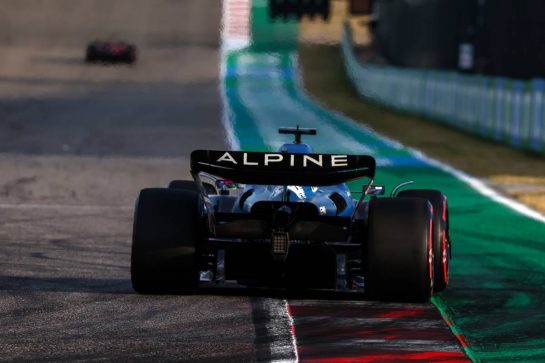 Fernando Alonso (ESP), Alpine F1 Team 
22.10.2022. Formula 1 World Championship, Rd 19, United States Grand Prix, Austin, Texas, USA, Qualifying Day.
- www.xpbimages.com, EMail: requests@xpbimages.com © Copyright: Charniaux / XPB Images