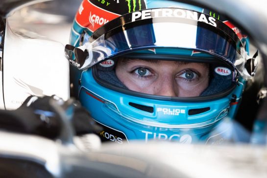George Russell (GBR) Mercedes AMG F1 W13.
22.10.2022. Formula 1 World Championship, Rd 19, United States Grand Prix, Austin, Texas, USA, Qualifying Day.
- www.xpbimages.com, EMail: requests@xpbimages.com © Copyright: Price / XPB Images