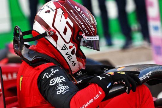 Charles Leclerc (MON) Ferrari F1-75 in parc ferme.
22.10.2022. Formula 1 World Championship, Rd 19, United States Grand Prix, Austin, Texas, USA, Qualifying Day.
- www.xpbimages.com, EMail: requests@xpbimages.com © Copyright: Coates / XPB Images