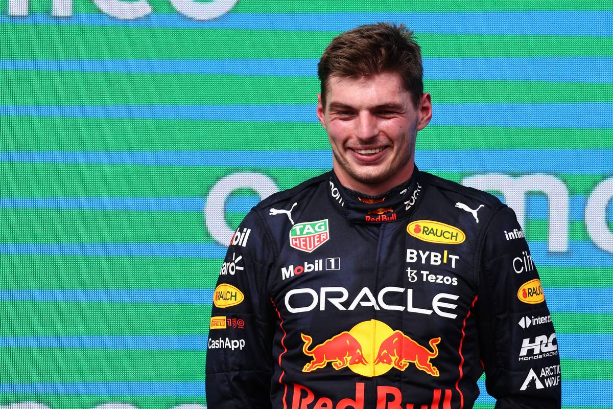 1st place Max Verstappen (NLD) Red Bull Racing. 23.10.2022. Formula 1 World Championship, Rd 19, United States Grand Prix, Austin, Texas, USA, Race