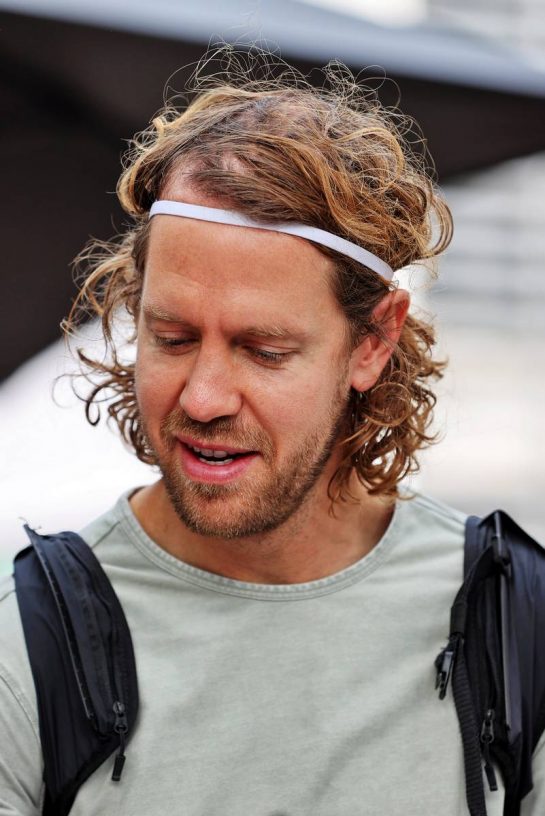 Sebastian Vettel (GER) Aston Martin F1 Team.
27.10.2022. Formula 1 World Championship, Rd 20, Mexican Grand Prix, Mexico City, Mexico, Preparation Day.
- www.xpbimages.com, EMail: requests@xpbimages.com © Copyright: Moy / XPB Images