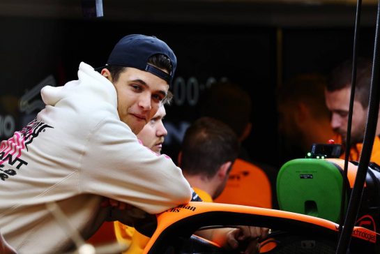 Lando Norris (GBR) McLaren MCL36.
27.10.2022. Formula 1 World Championship, Rd 20, Mexican Grand Prix, Mexico City, Mexico, Preparation Day.
- www.xpbimages.com, EMail: requests@xpbimages.com © Copyright: Batchelor / XPB Images