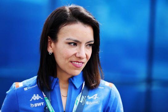 Dalia Ramos (MEX) Alpine Head of Build and Test.
27.10.2022. Formula 1 World Championship, Rd 20, Mexican Grand Prix, Mexico City, Mexico, Preparation Day.
- www.xpbimages.com, EMail: requests@xpbimages.com © Copyright: Moy / XPB Images