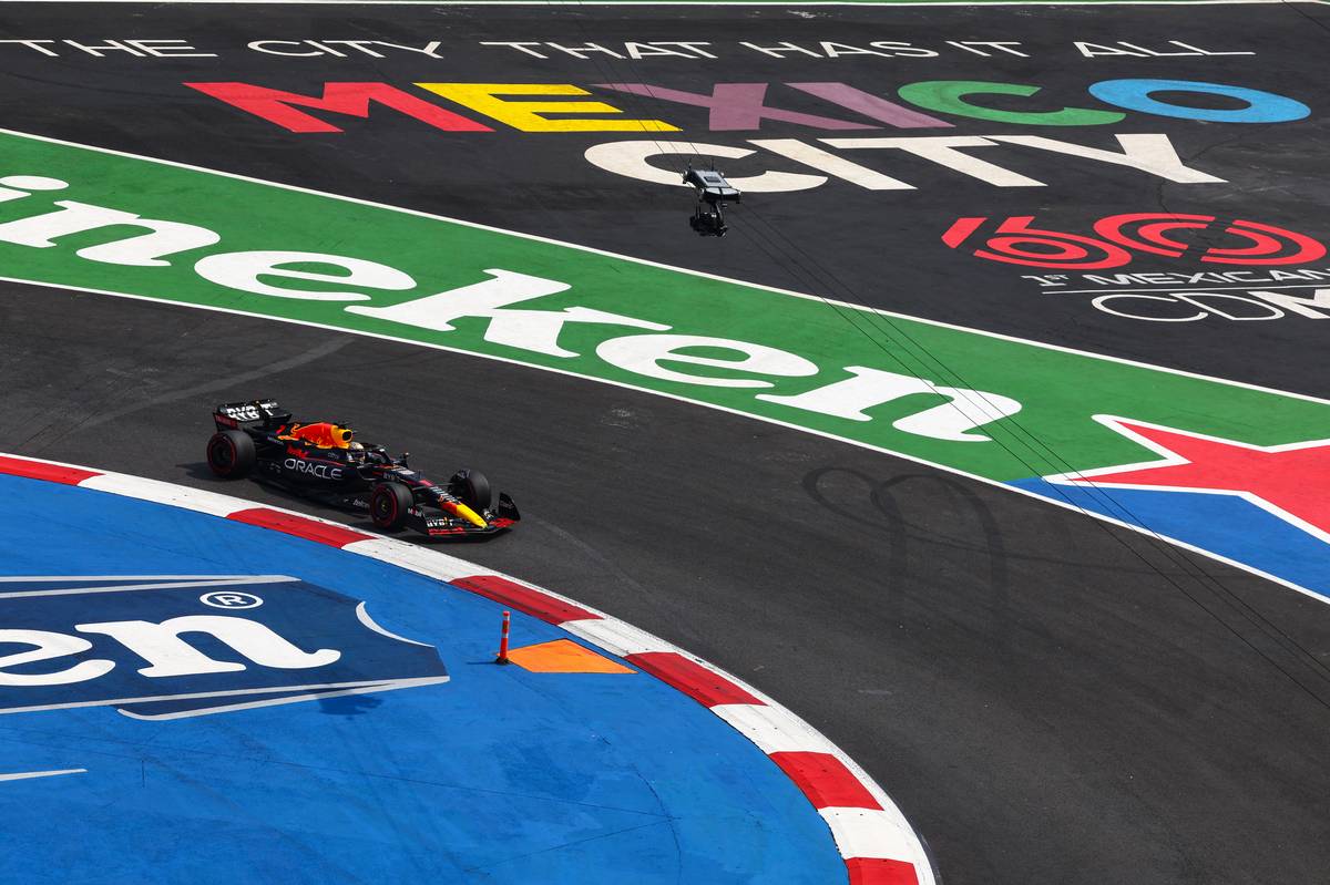 Max Verstappen (NLD), Red Bull Racing  28.10.2022. Formula 1 World Championship, Rd 20, Mexican Grand Prix, Mexico City, Mexico, Practice