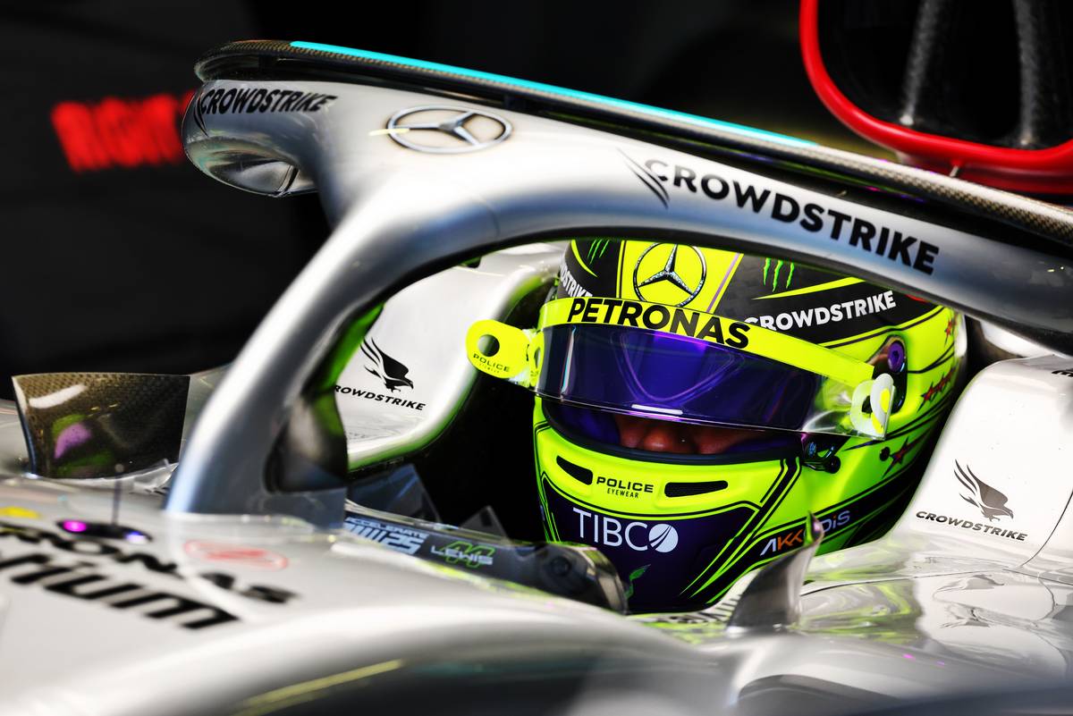 Lewis Hamilton (GBR) Mercedes AMG F1 W13. 28.10.2022. Formula 1 World Championship, Rd 20, Mexican Grand Prix, Mexico City, Mexico, Practice