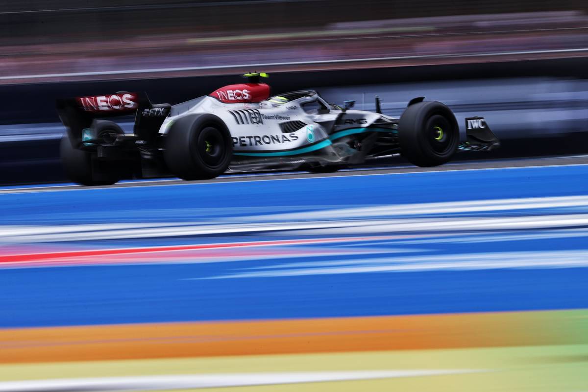 Lewis Hamilton (GBR) Mercedes AMG F1 W13. 28.10.2022. Formula 1 World Championship, Rd 20, Mexican Grand Prix, Mexico City, Mexico, Practice